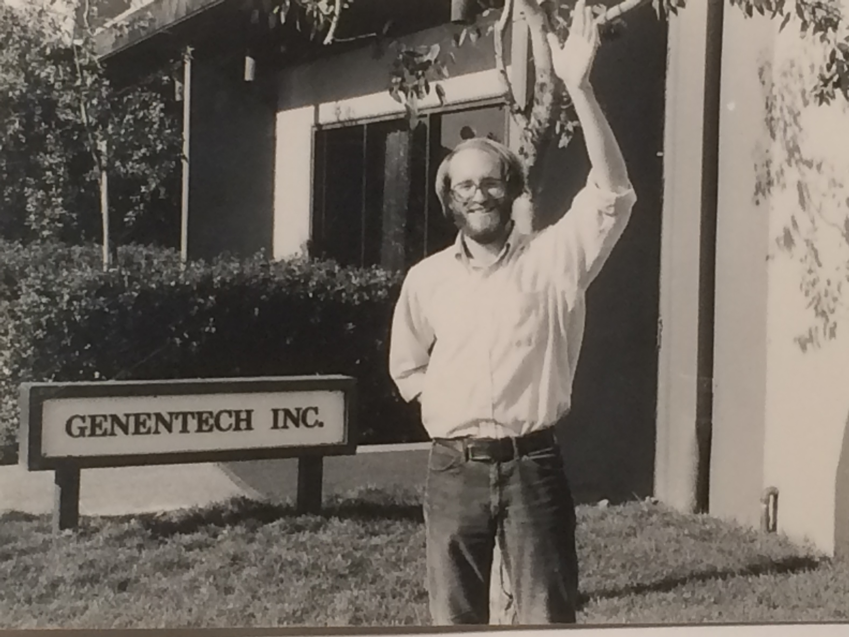 Mike at Genentech Feb 1980