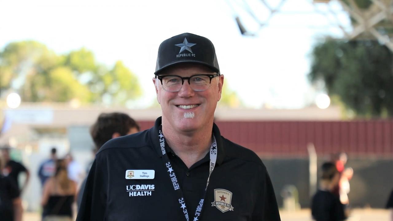 Tim Stallings MBA ’98 has played a major role in Sac Republic’s ascension to Major League Soccer. Tim Stallings