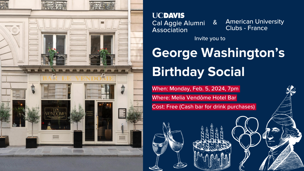 AUC Washington Birthday Social Banner