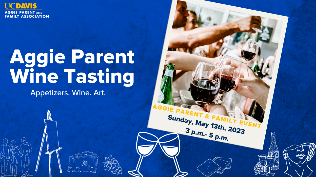 Aggie Parent wine tasting final