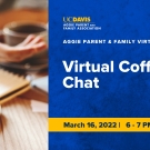 virtual coffee chat for parents on March 16th from 6pm - 7pm 