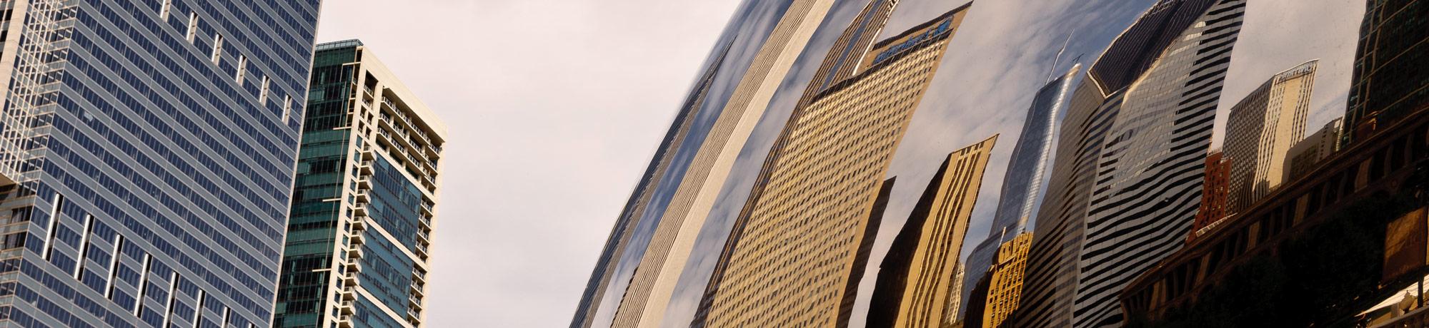 Chicago Bean and buildings
